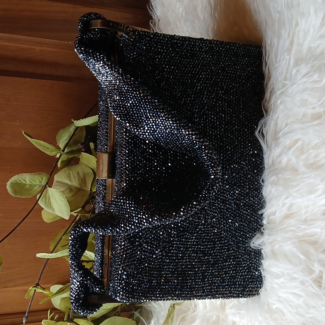 Du Bonnette Sequins Evening Bag Vintage